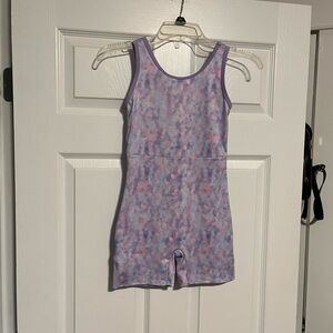 Cat & Jack Lavender and Pastel Romper